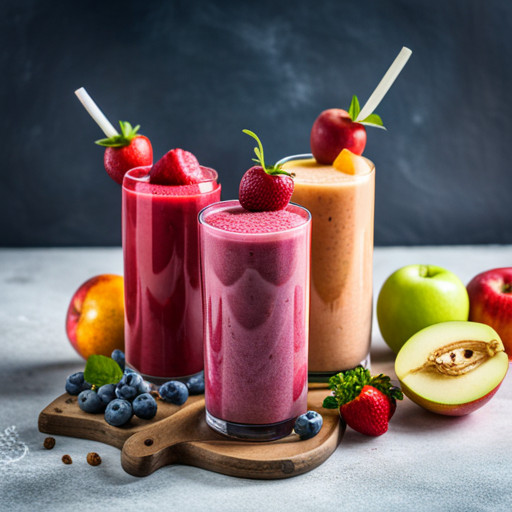 rezept für hausgemachten Smoothie mit Apfel und Buchweizen 90198